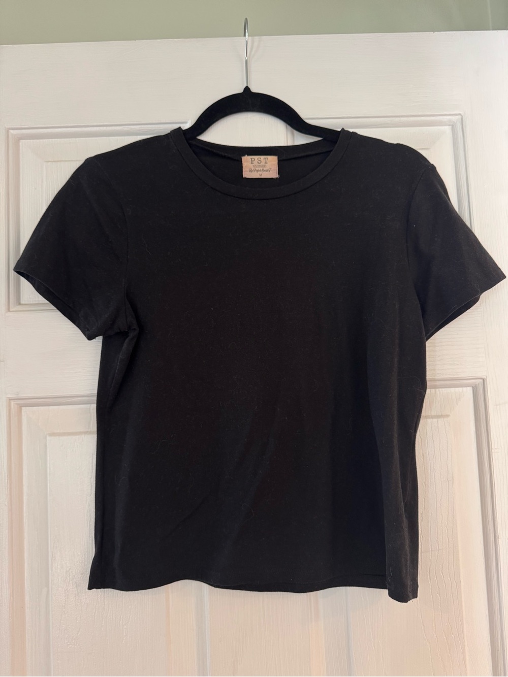 Project Social T Black Short Sleeve Crew Tee